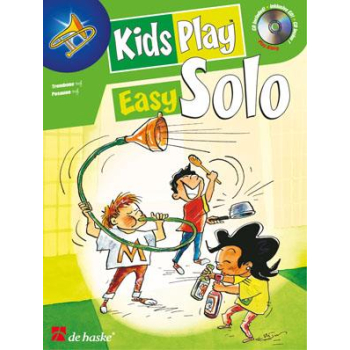 Zbiór nut solo na puzon Kids Play Easy Solo! + CD, De Haske